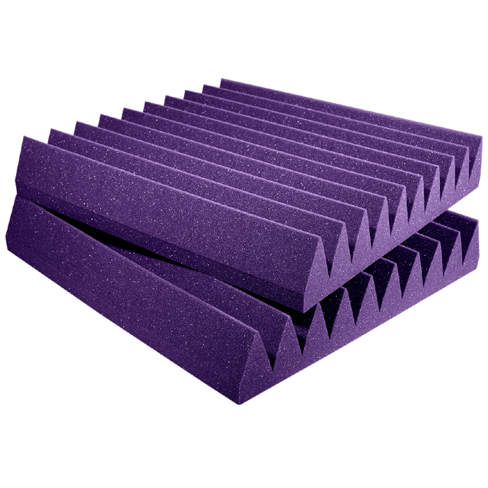 4 inch Studiofoam Wedge, 6-Pack 6-60x60cm, Purple