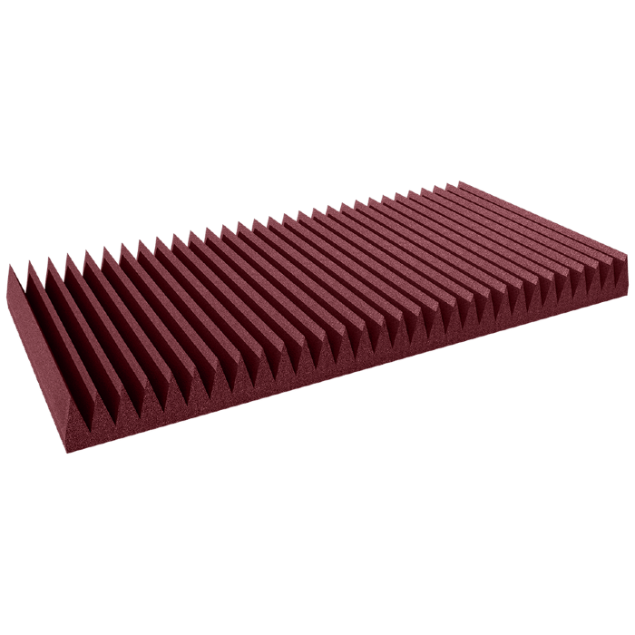 4 inch Studiofoam Wedge, 6-Pack 6-61x122cm panel, Burgundy