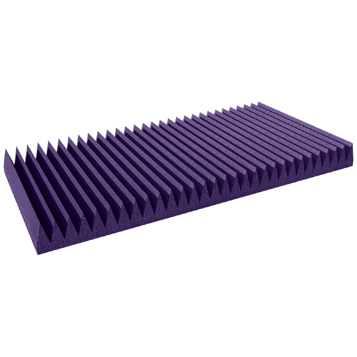 4 inch Studiofoam Wedge, 6-Pack 6-61x122cm panel, Purple