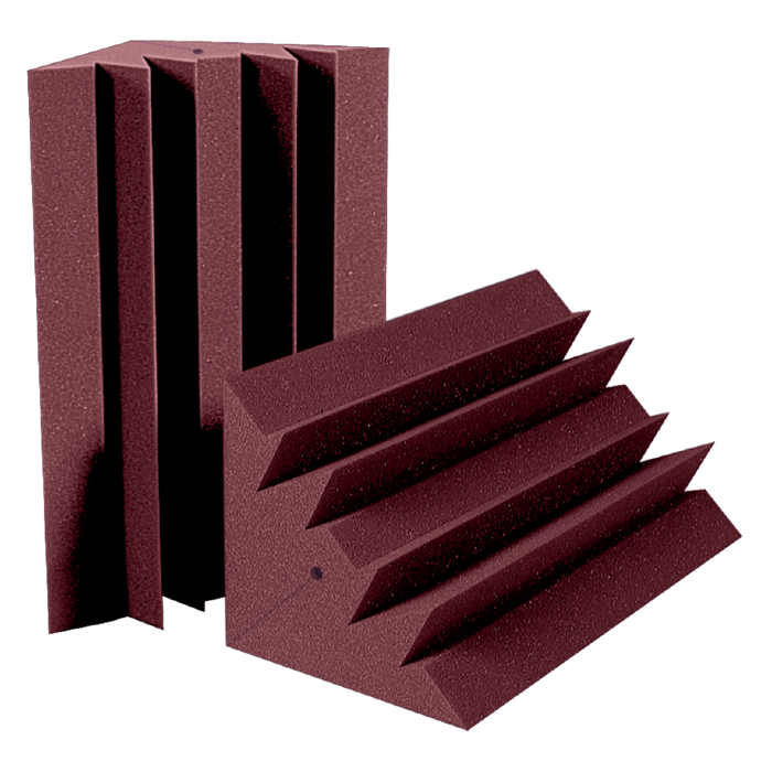 LENRD Bass Trap 30x30x61cm, Burgundy