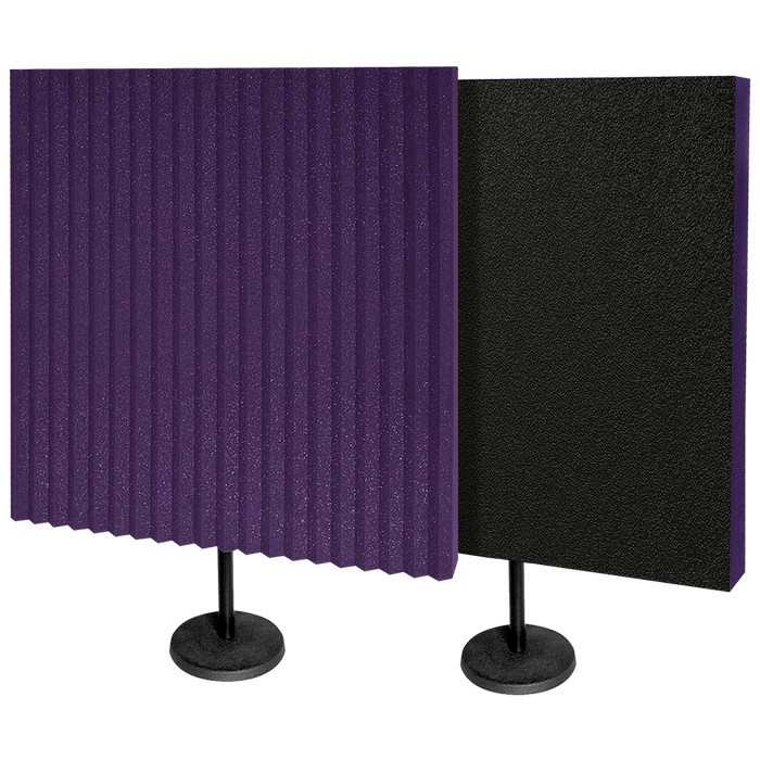 DeskMAX 2 Panels, 61x61x7,5cm, Purple