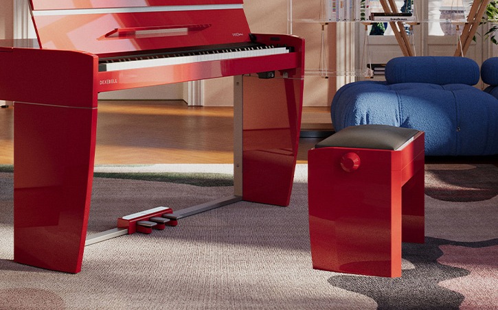 Luxury Bench Deep Red Polished