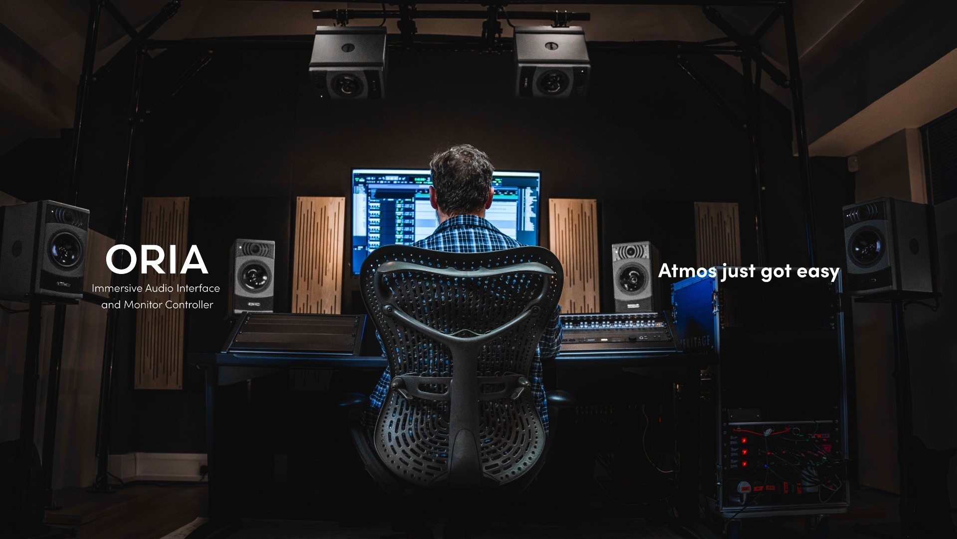 Atmos Immersive Audio Interface & Monitor Control