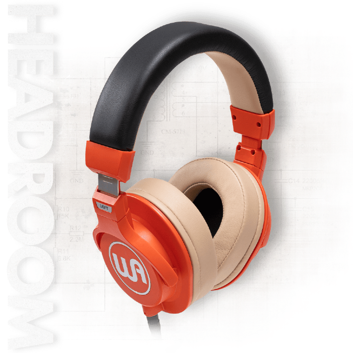 WAHRO, Orange closed-back headphone