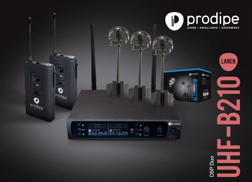 B210 UHF Duo AL21 pack