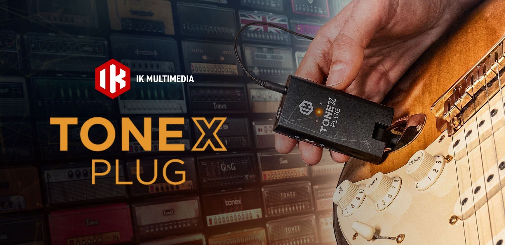 <div>IK Multimedia<br><strong>ToneX Plug<br></strong>Tone modeling Headphone Guitar &amp; Bass Amplifier and Audio interface</div>