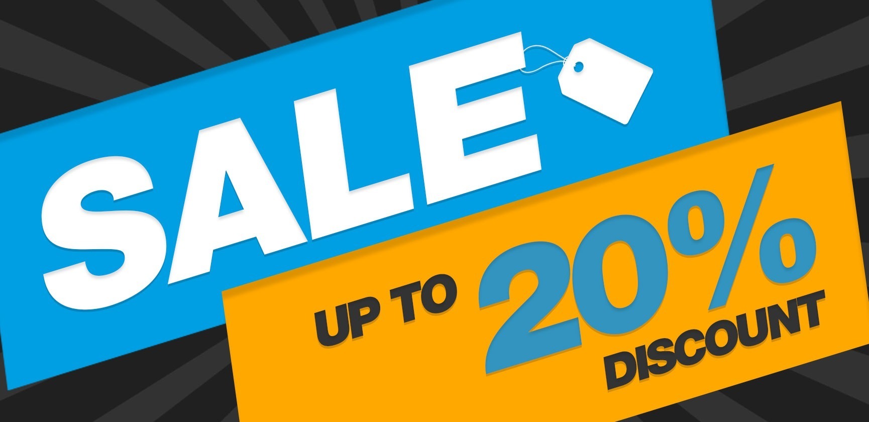 <div><strong>Aanbiedingen!</strong><br>Kortingen oplopend tot 20%&nbsp;</div>