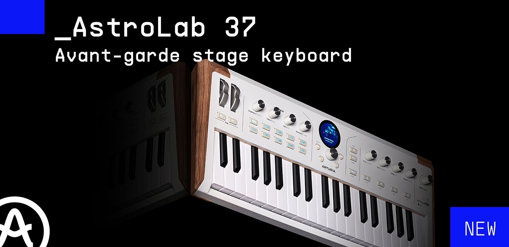<div>Arturia<br><strong>AstroLab 37</strong><br>37-keys advanced stage Keyboard &amp; Synthesizer</div>