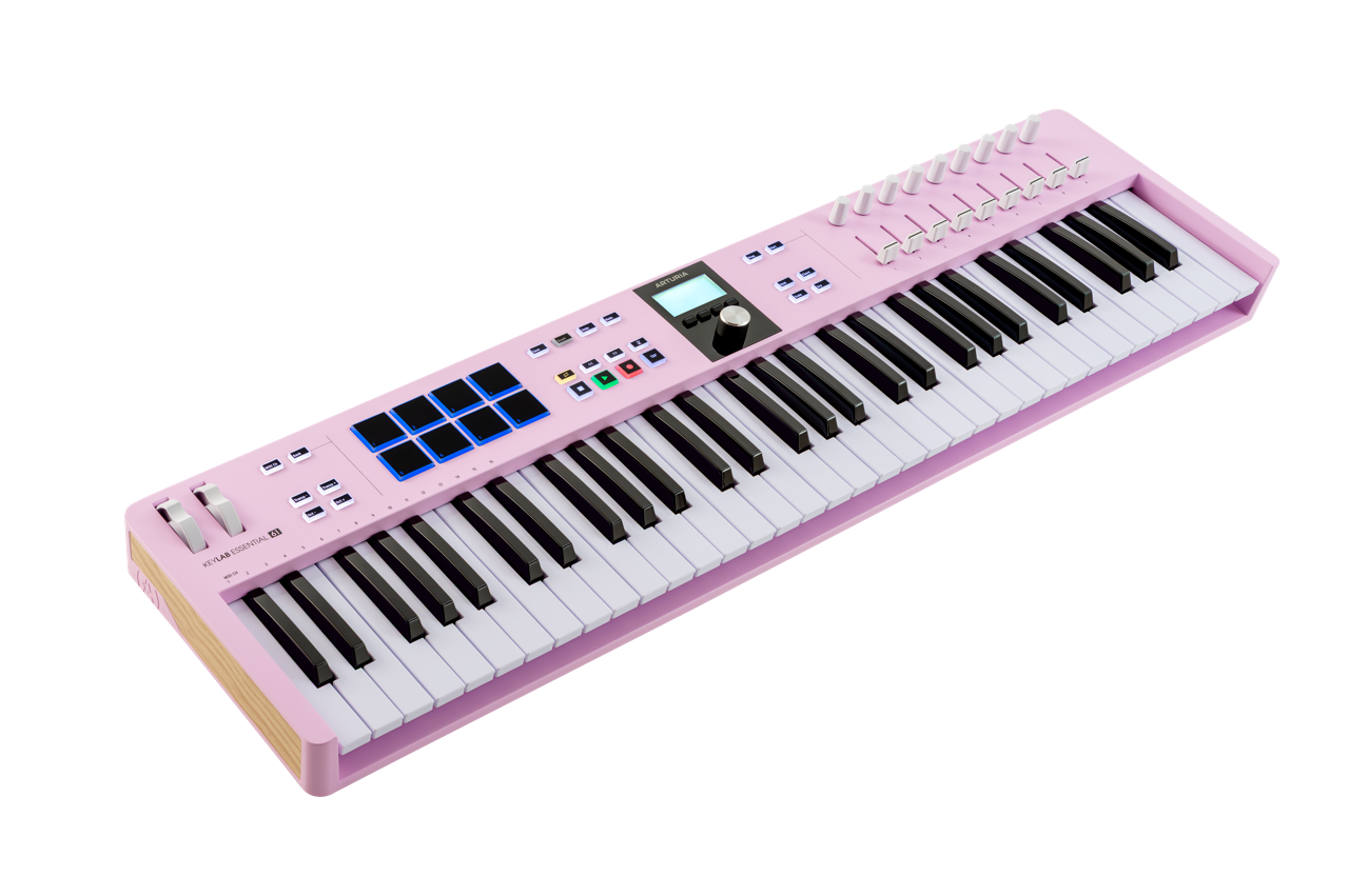 KeyLab Essential mk3 61 Rose Quartz Ltd Ed
