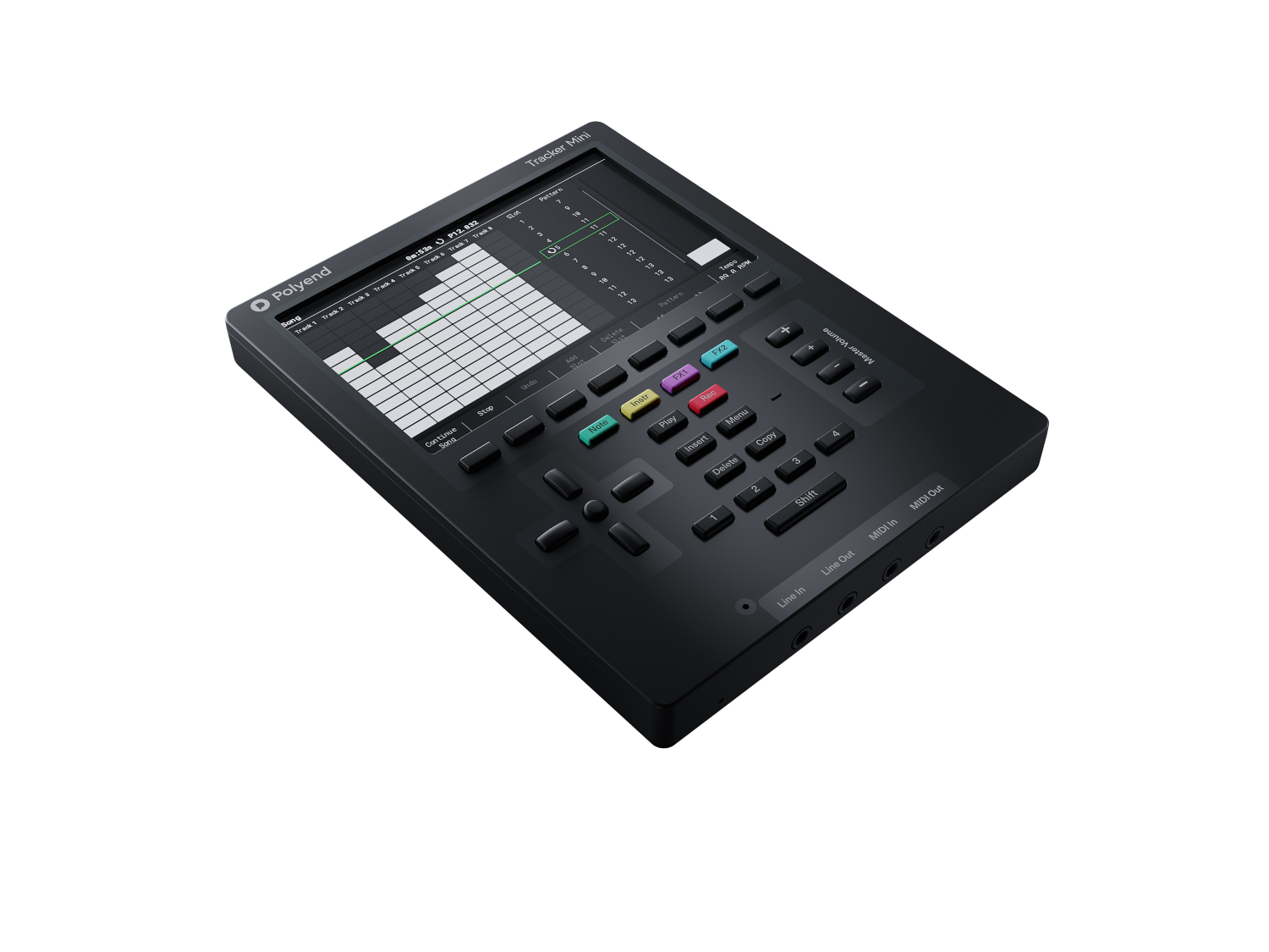Tracker Mini, Portable Audio Workstation
