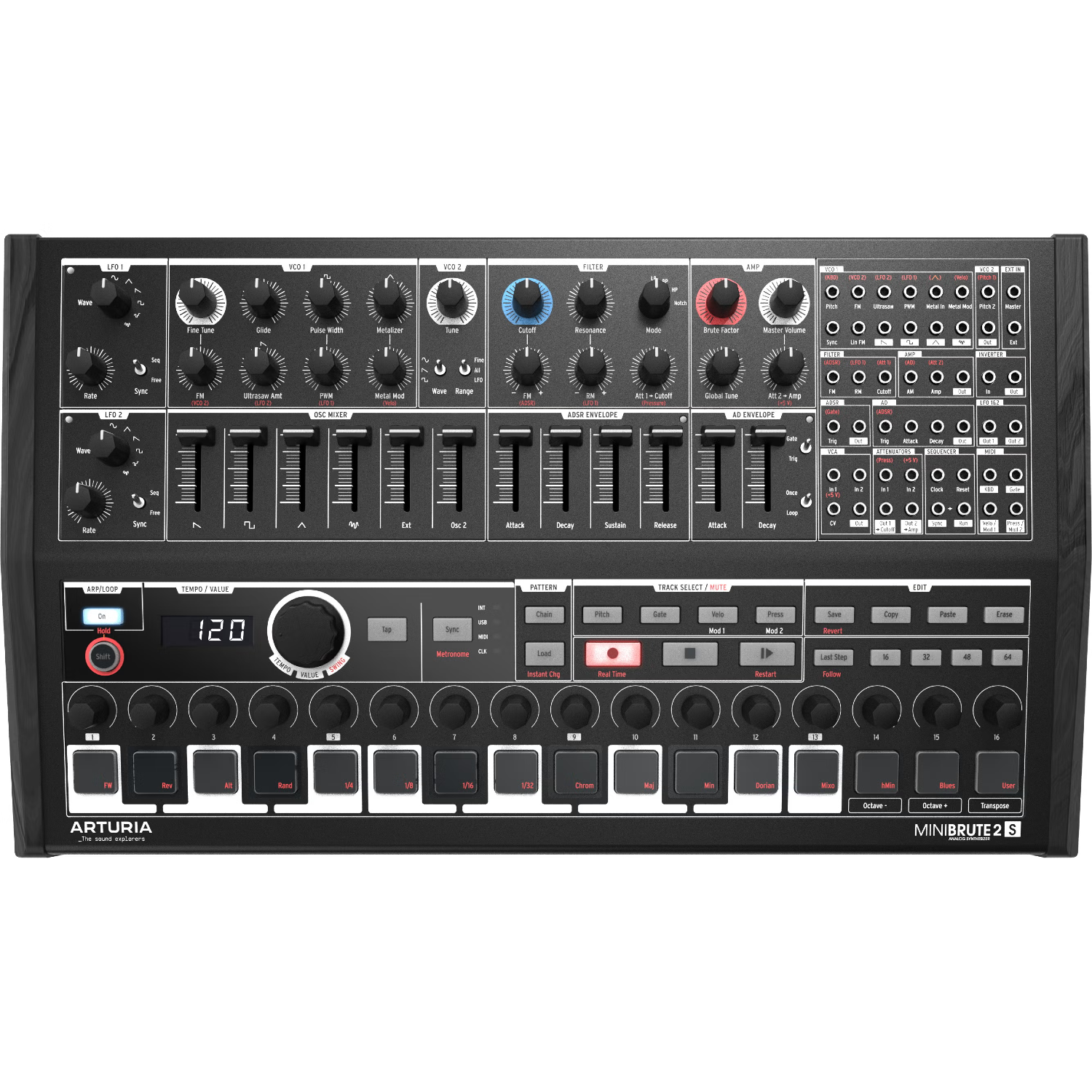 MiniBrute 2S Noir